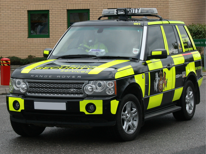 Security Vehicle Livery Bluelite Graphics